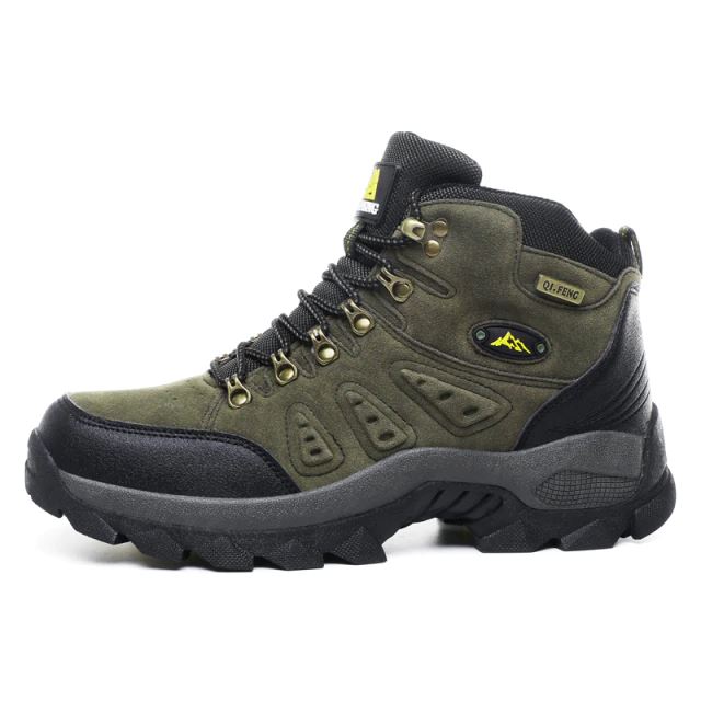 Waterproof hiking boots + free belt included