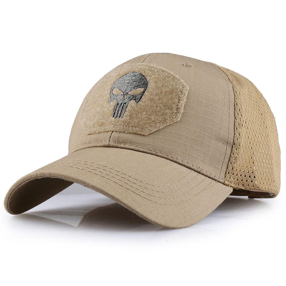 Taktische Camouflage Skull Kappe & Sonnenbrillen Combo