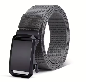 Automatic Buckle Tactical Canvas Belt for Men