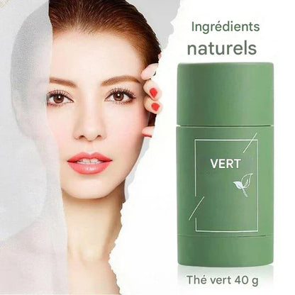 Diystar™ Masque Nettoyant en Profondeur au Thé Vert 100% Naturel