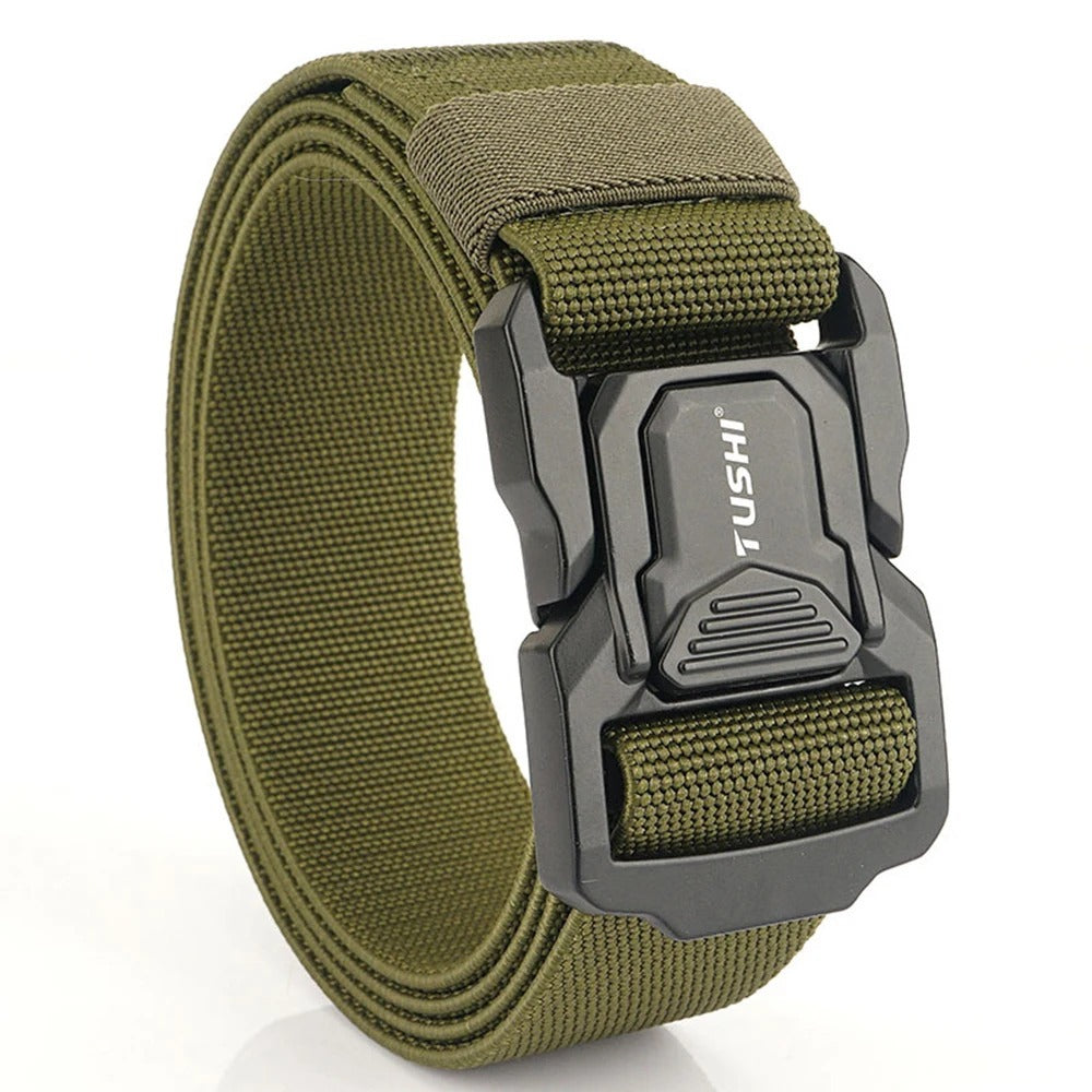 Military Tactical Belt with Metal Buckle