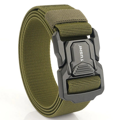 Military Tactical Belt with Metal Buckle
