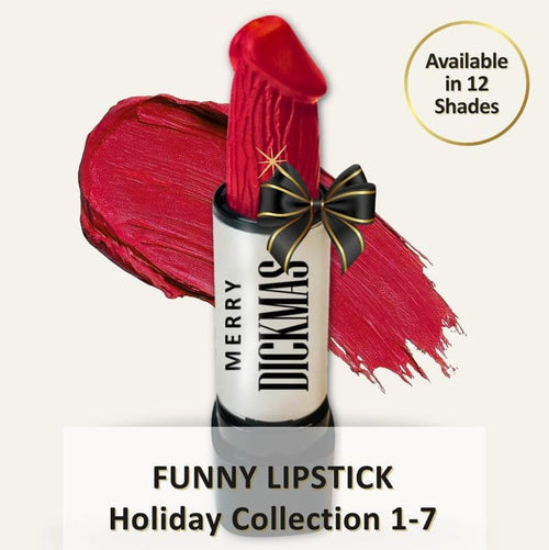 Cilifer Merry Dickmas Funny Lipstick Holiday Collection