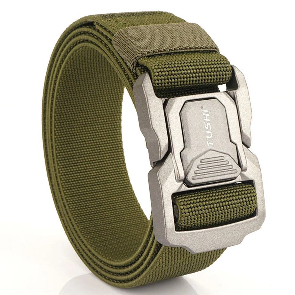 Military Tactical Belt with Metal Buckle