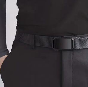 Automatic Buckle Tactical Canvas Belt for Men