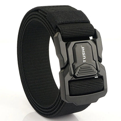 Military Tactical Belt with Metal Buckle