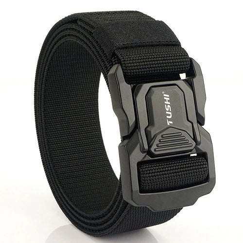 Military Tactical Belt with Metal Buckle