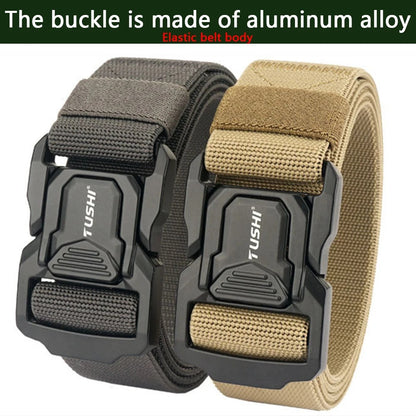 Military Tactical Belt with Metal Buckle