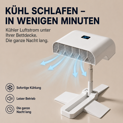 Ventilator zur Bettkühlung