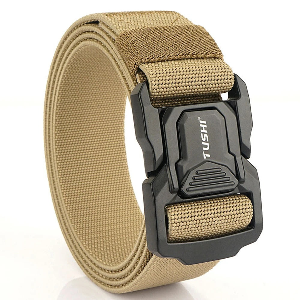 Military Tactical Belt with Metal Buckle