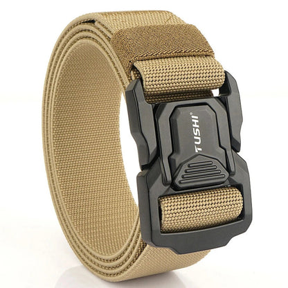 Military Tactical Belt with Metal Buckle