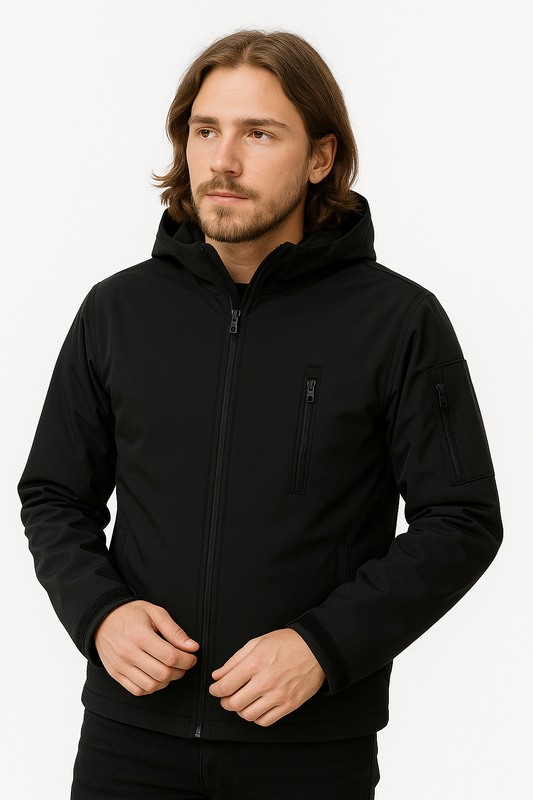 Veste homme à capuche imperméable