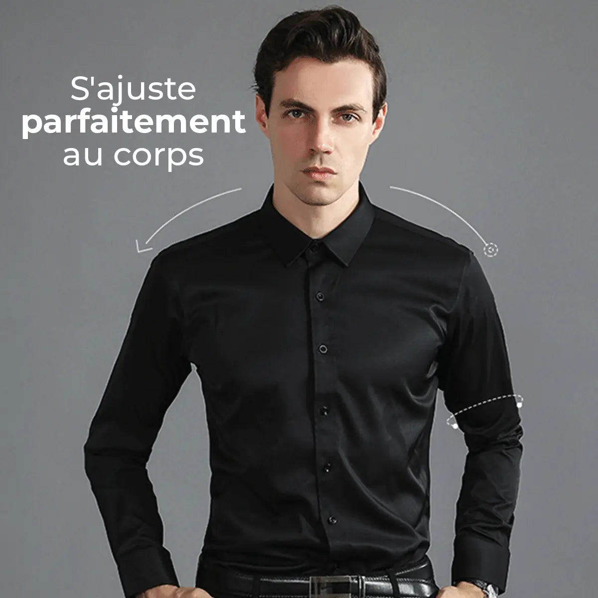 Herren Slim Fit UltraTech™ Hemd (Kaufe eins, bekomme eins gratis!)