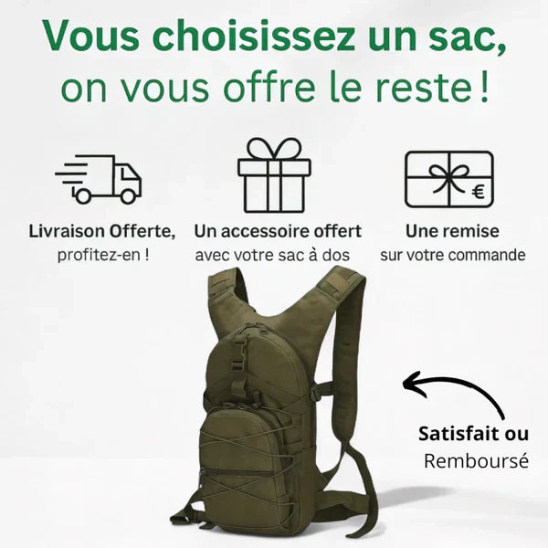 Sac de sport ultra léger compact 12L – Sportsigation – Havresacs