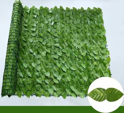 Panneau mural de feuillage artificiel pour jardin vertical