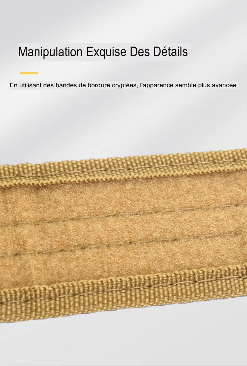 Quick-Release Tactical Camouflage Belt for Men
