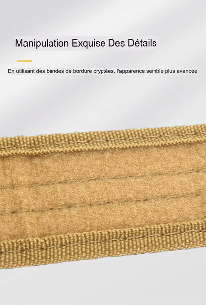 Quick-Release Tactical Camouflage Belt for Men