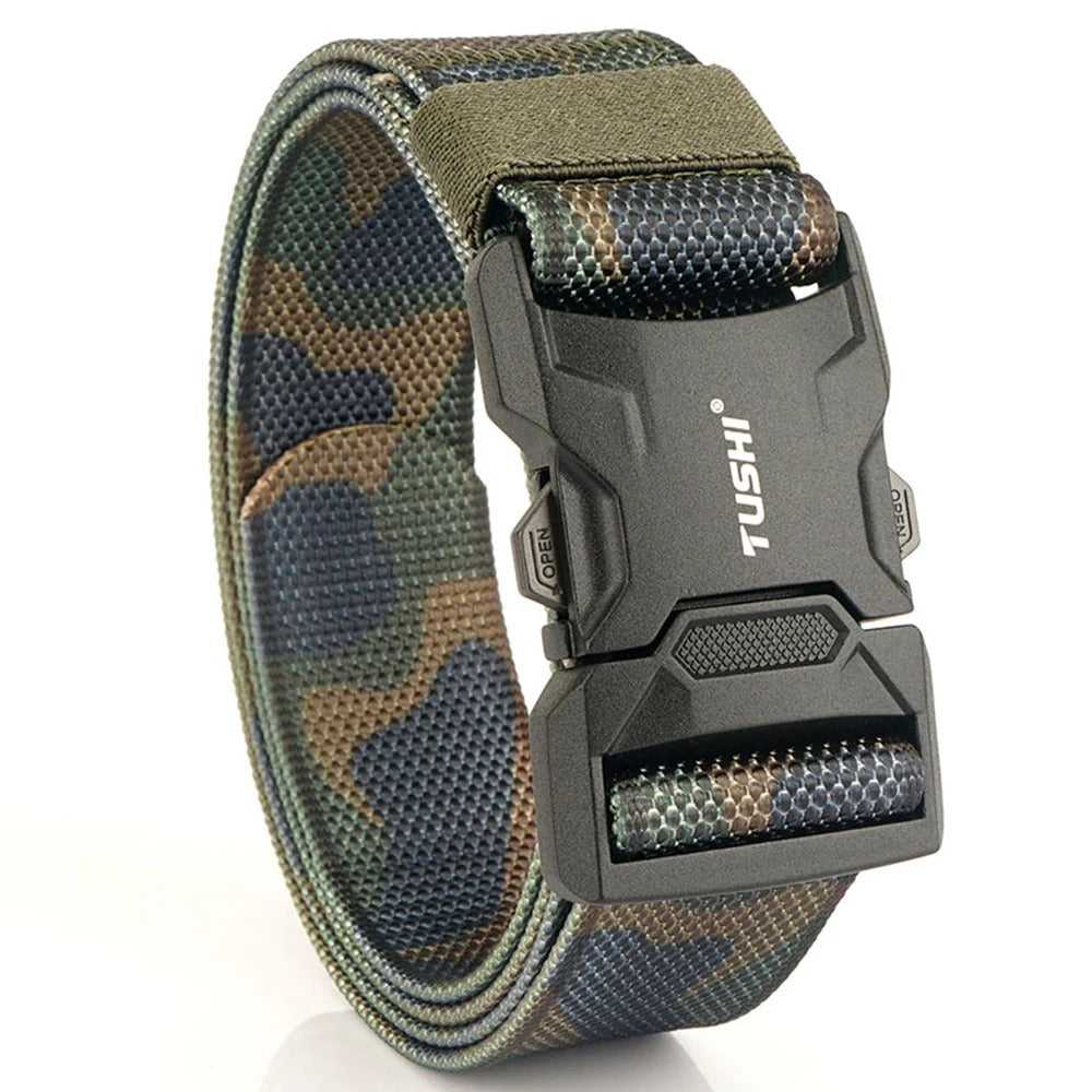 Military Tactical Belt with Metal Buckle