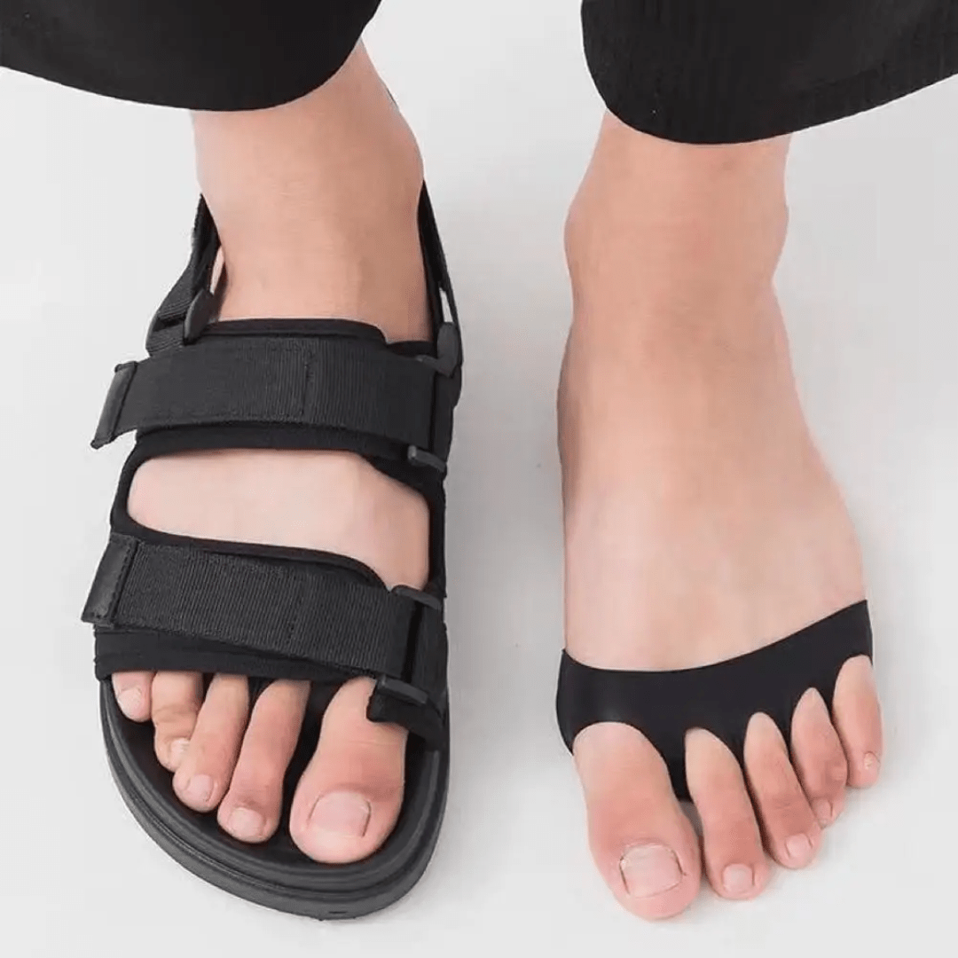 Almofada em Gel Favo de Mel para o Antepé – Amortecimento Ortopédico, Alívio de Dor e Uso com Salto Alto (Par)
