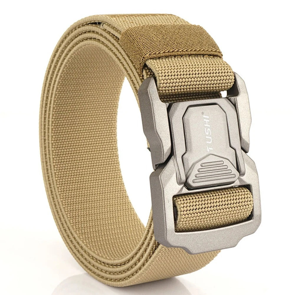 Military Tactical Belt with Metal Buckle