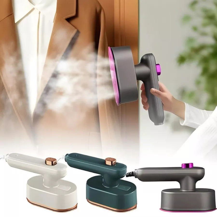 Mini Ferro de Passar Roupas a Vapor Portátil - Bivolt - compre 1 e leve 2