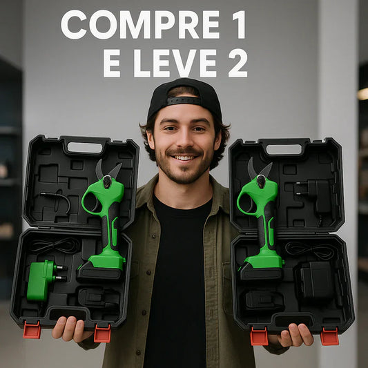 Tesoura Elétrica Corta Qualquer Coisa - RapidPruner - compre 1 e leve 2