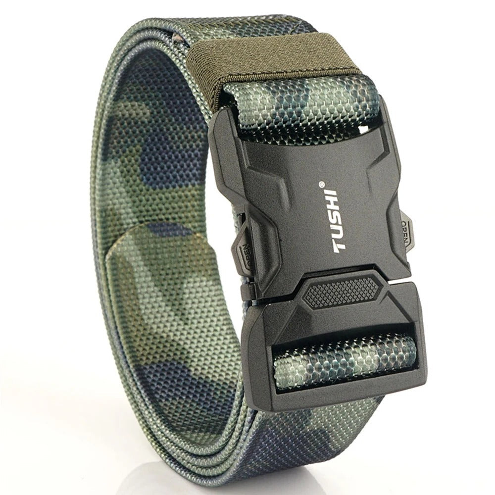 Military Tactical Belt with Metal Buckle