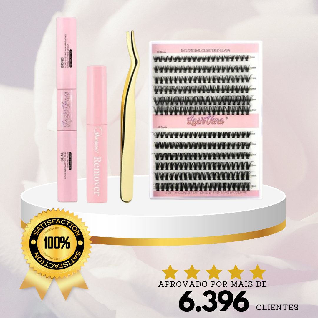 LashGlow - Extensão de Cílios em casa