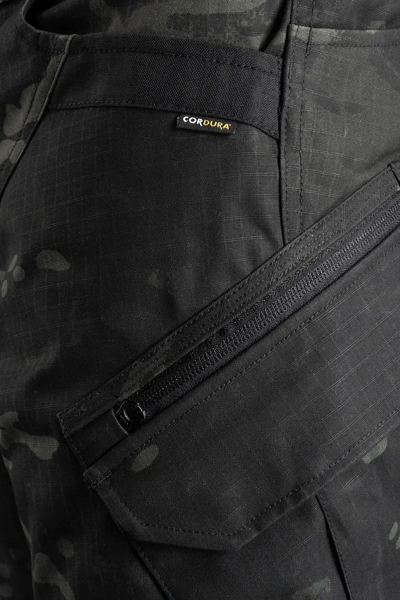 pantalon tactique Kinetic Multicam – Noir