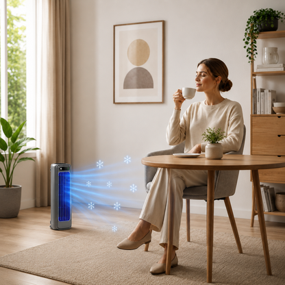 Tragbare Inverter-Klimaanlage – Energiesparend, leistungsstark & kostenloser Versand