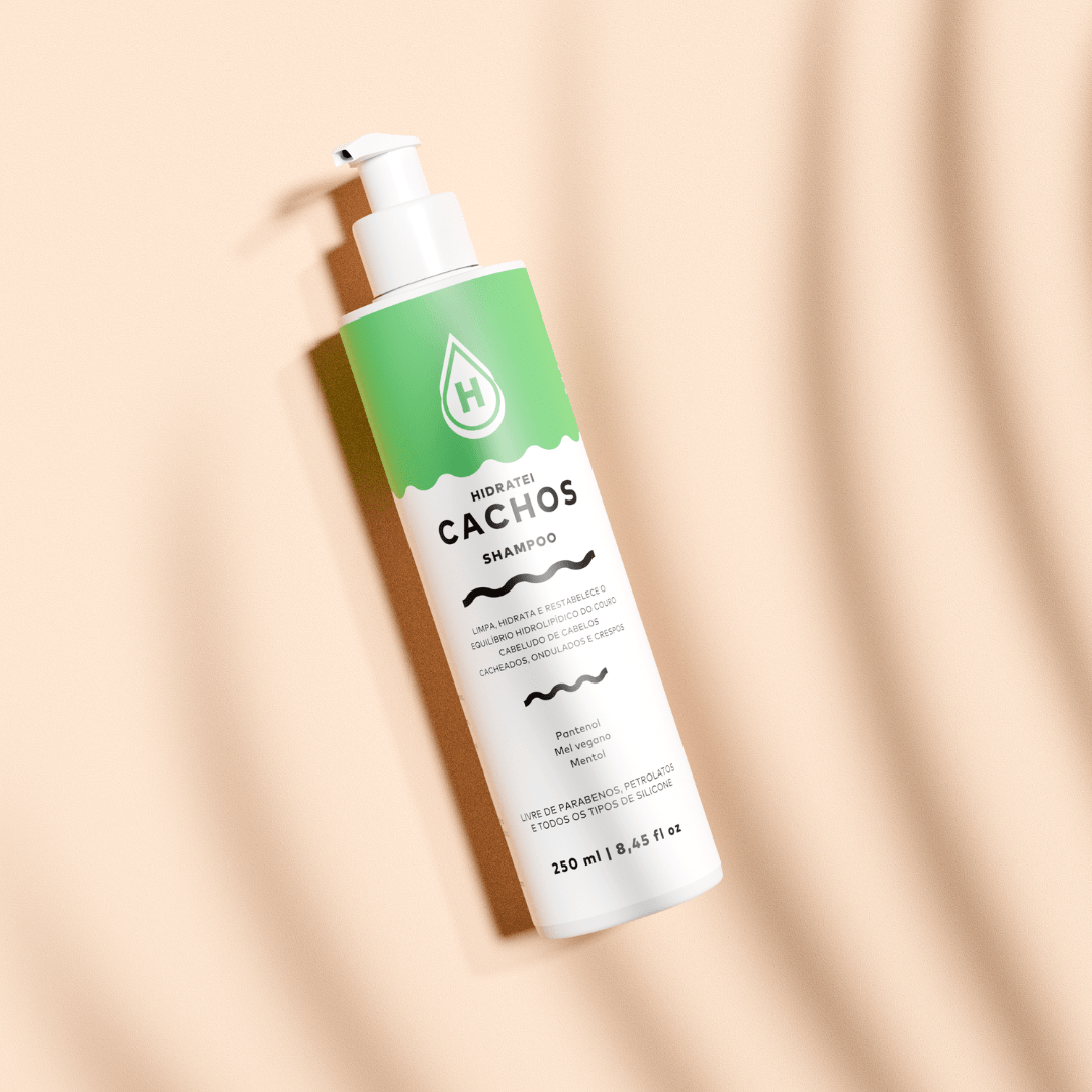 Kit Shampoo e Creme Capilar Cachos